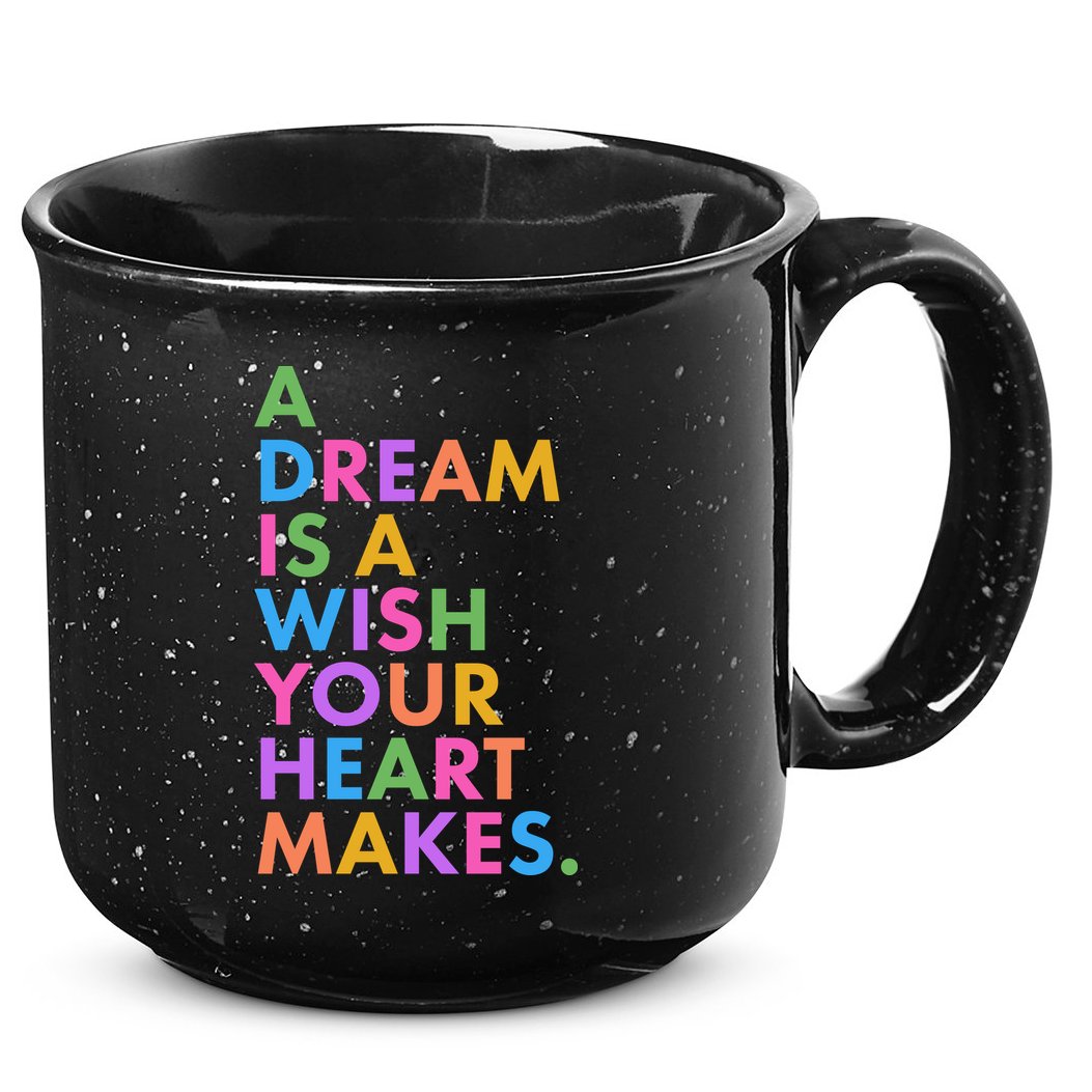 A Dream Is A Wish Your Heart Makes 15oz Campfire Ceramic Mug