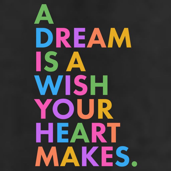 A Dream Is A Wish Your Heart Makes Golf Towel