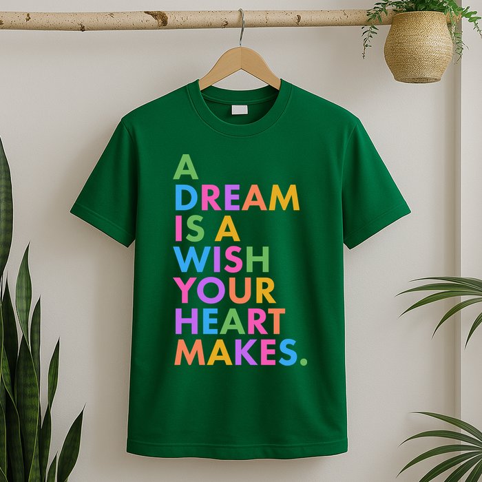 A Dream Is A Wish Your Heart Makes T-Shirt