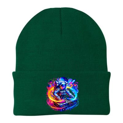 Astronaut Dj In Space Music Edm Knit Cap Winter Beanie