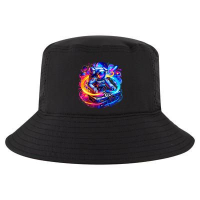 Astronaut Dj In Space Music Edm Cool Comfort Performance Bucket Hat