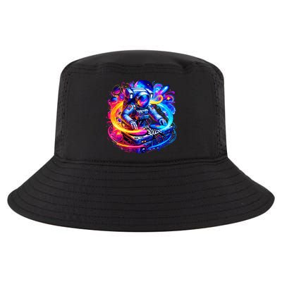 Astronaut Dj In Space Music Edm Cool Comfort Performance Bucket Hat