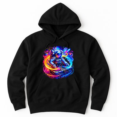 Astronaut Dj In Space Music Edm Hoodie