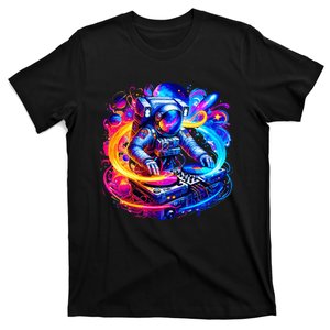 Astronaut Dj In Space Music Edm T-Shirt