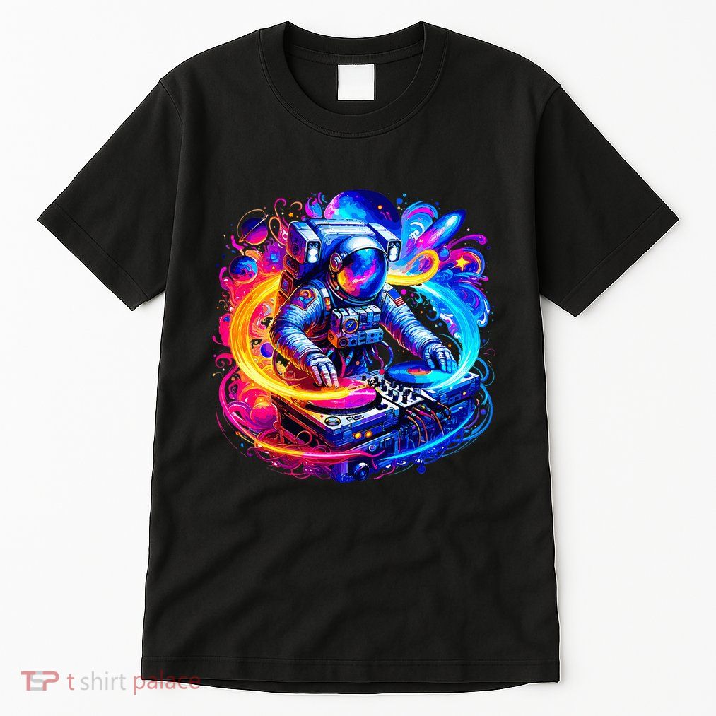 Astronaut Dj In Space Music Edm Tall T-Shirt