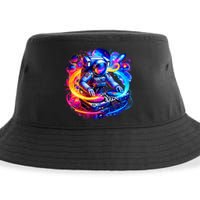 Astronaut Dj In Space Music Edm Sustainable Bucket Hat