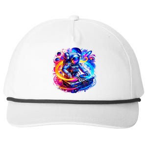 Astronaut Dj In Space Music Edm Snapback Five-Panel Rope Hat