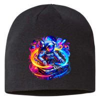 Astronaut Dj In Space Music Edm Sustainable Beanie