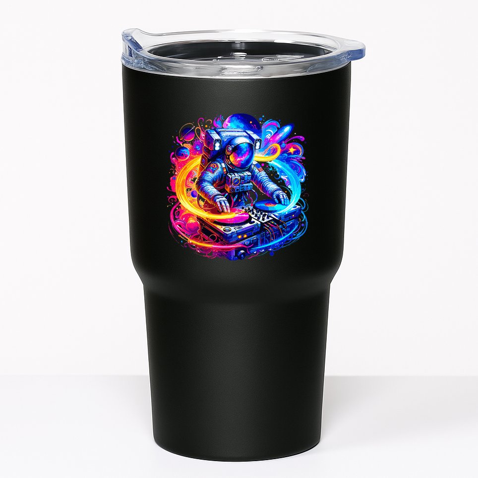 Astronaut Dj In Space Music Edm Tumbler
