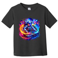 Astronaut Dj In Space Music Edm Toddler T-Shirt