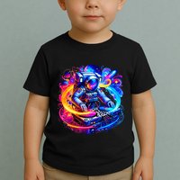 Astronaut Dj In Space Music Edm Toddler T-Shirt