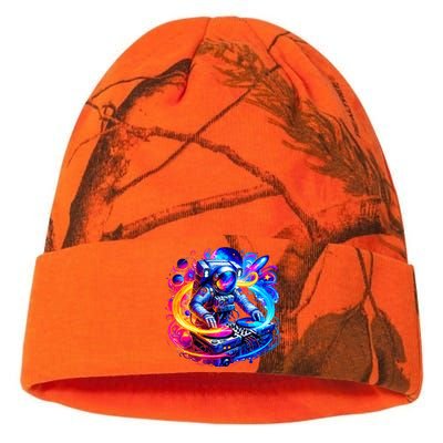 Astronaut Dj In Space Music Edm Kati Licensed 12" Camo Beanie