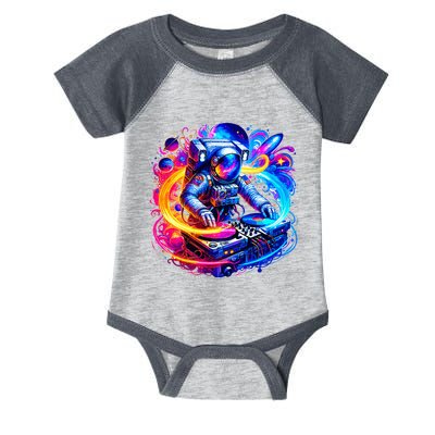 Astronaut Dj In Space Music Edm Infant Baby Jersey Bodysuit