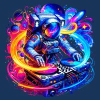 Astronaut Dj In Space Music Edm Infant Baby Jersey Bodysuit