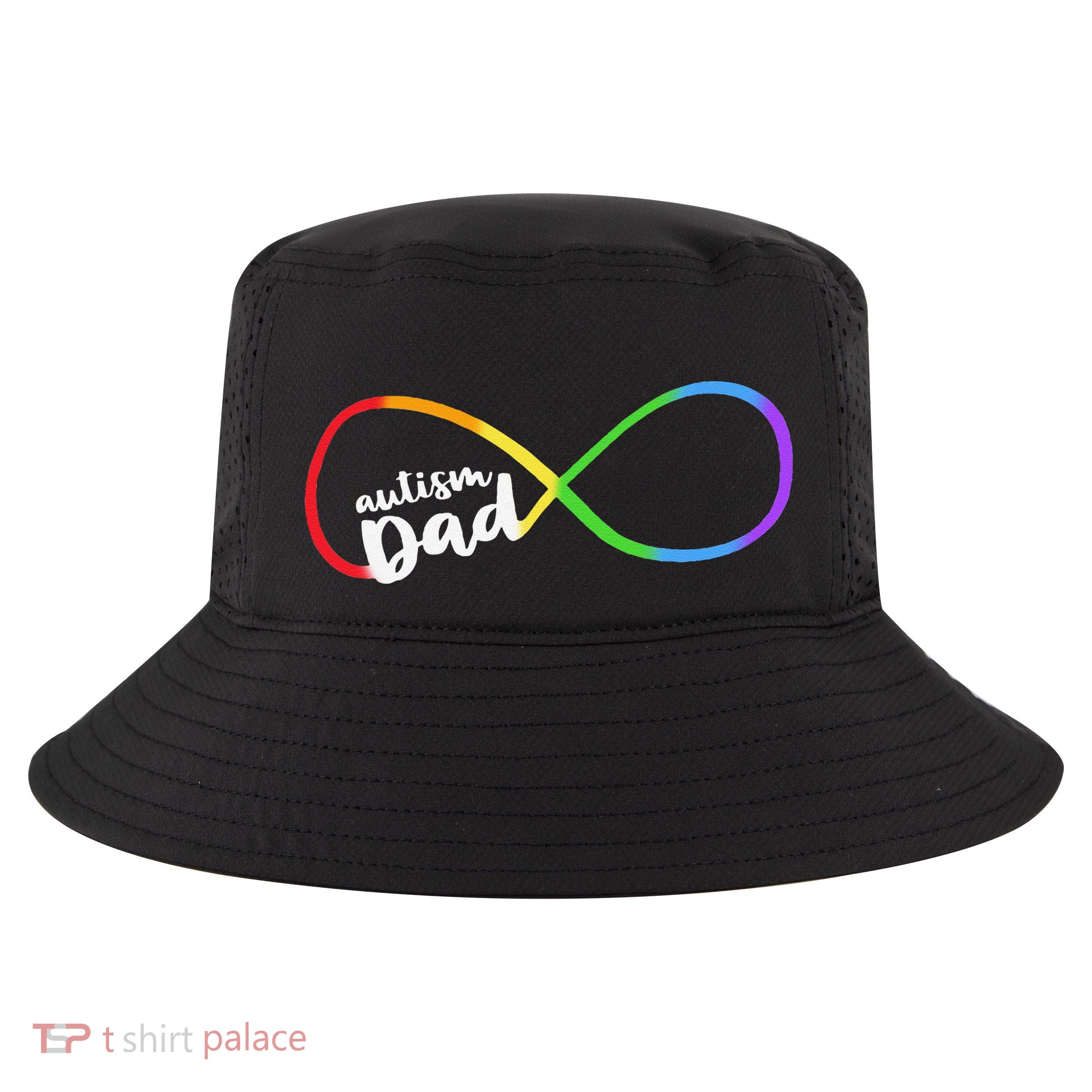 Autism Dad Infinity Symbol Cool Comfort Performance Bucket Hat