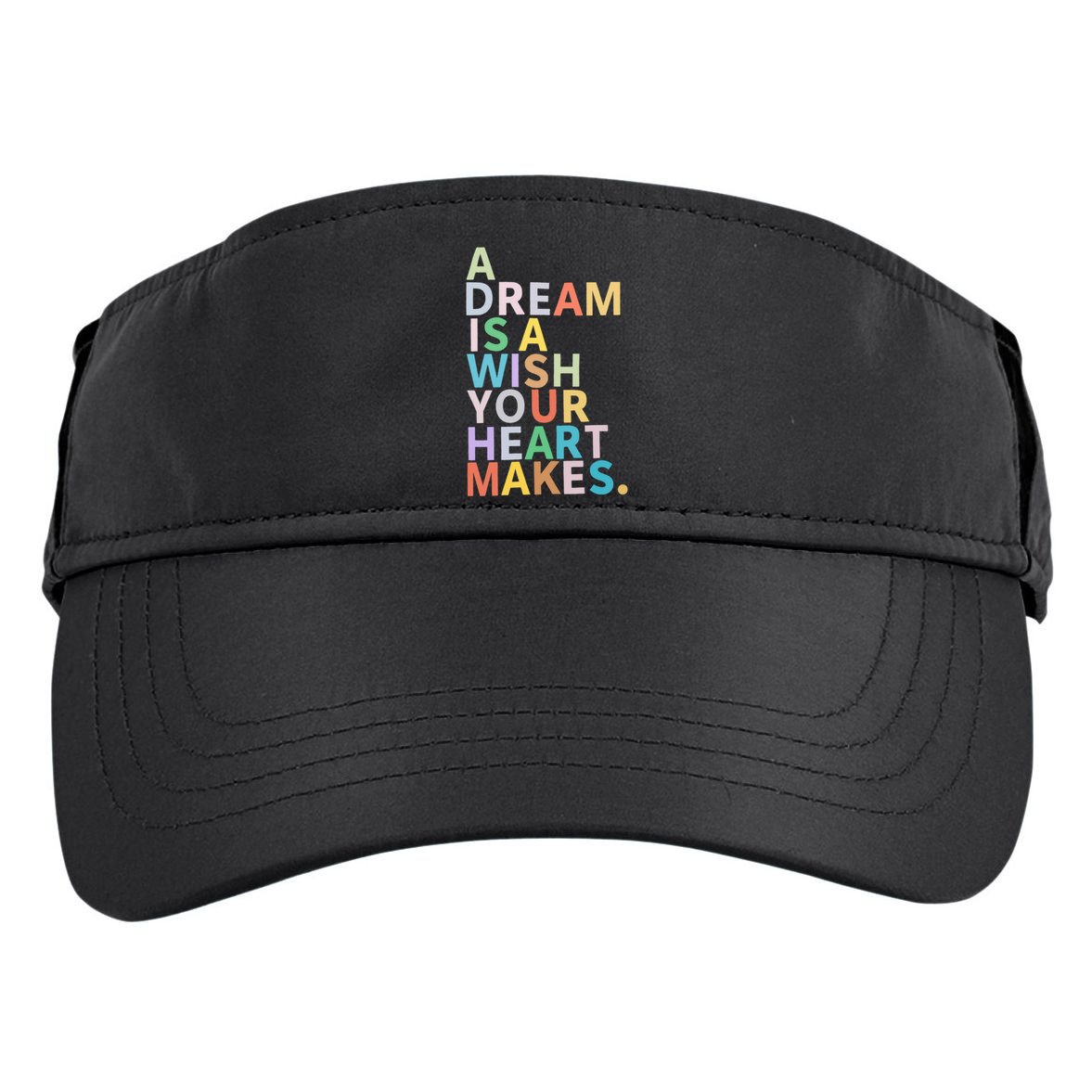 A Dream Is A Wish Your Heart Makes Adult Drive Performance Visor