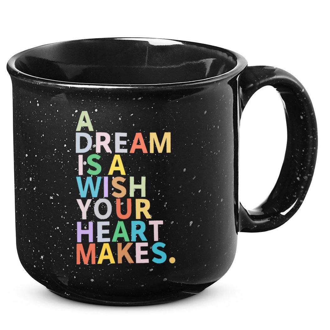 A Dream Is A Wish Your Heart Makes 15oz Campfire Ceramic Mug