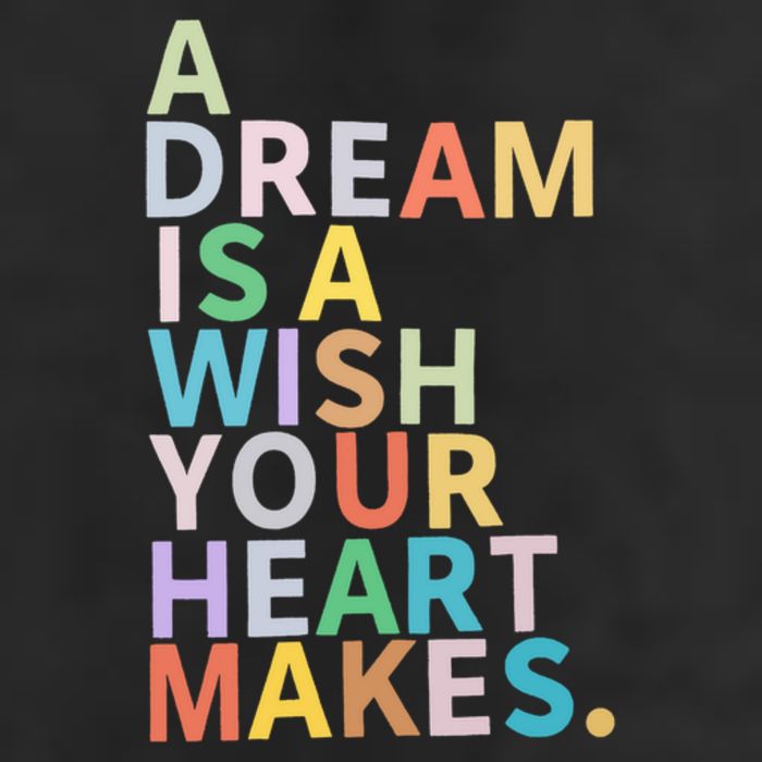 A Dream Is A Wish Your Heart Makes Golf Towel