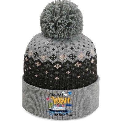 A Dream Is A Wish Your Heart Make Cruise Cruising Trip The Baniff Cuffed Pom Beanie