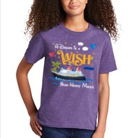 A Dream Is A Wish Your Heart Make Cruise Cruising Trip Kids T-Shirt
