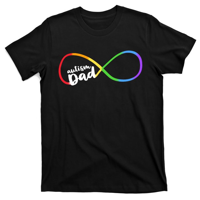 Autism Dad Infinity Symbol T-Shirt