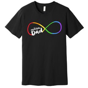 Autism Dad Infinity Symbol Premium T-Shirt