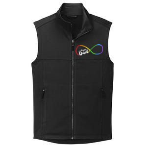 Autism Dad Infinity Symbol Collective Smooth Fleece Vest