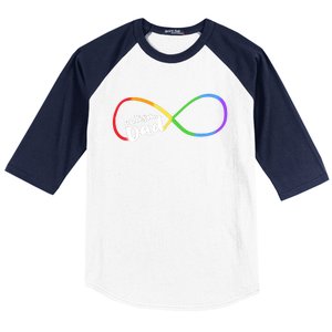 Autism Dad Infinity Symbol Baseball Sleeve Shirt