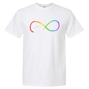 Autism Dad Infinity Symbol Garment-Dyed Heavyweight T-Shirt