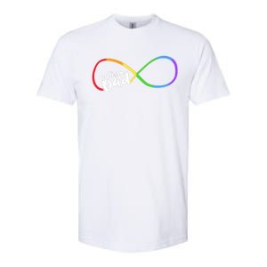 Autism Dad Infinity Symbol Softstyle CVC T-Shirt