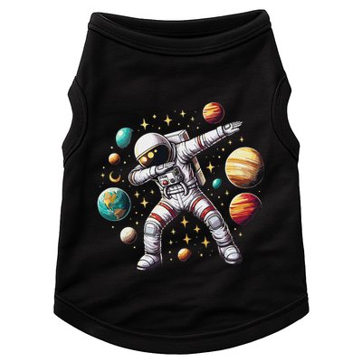 Astronaut Dabbing In Space Cosmic Galaxy Adventure Doggie Tank