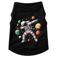 Astronaut Dabbing In Space Cosmic Galaxy Adventure Doggie Tank