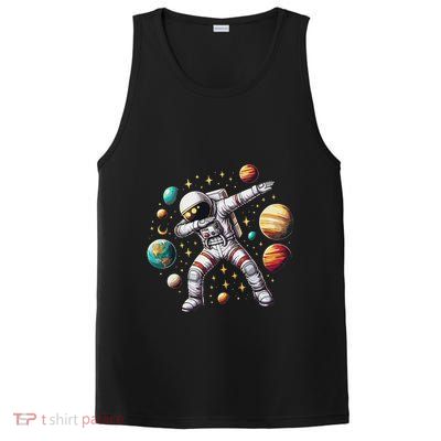 Astronaut Dabbing In Space Cosmic Galaxy Adventure PosiCharge Competitor Tank