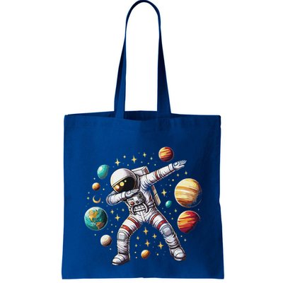 Astronaut Dabbing In Space Cosmic Galaxy Adventure Bag