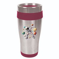 Astronaut Dabbing In Space Cosmic Galaxy Adventure 16oz Travel Tumbler
