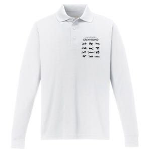 A Day In The Life Of A Greyhound Performance Long Sleeve Polo