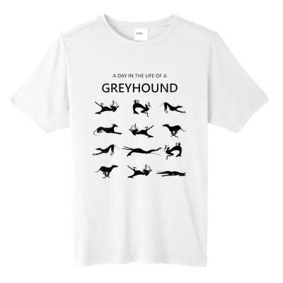 A Day In The Life Of A Greyhound Tall Fusion ChromaSoft Performance T-Shirt