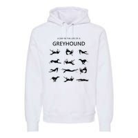 A Day In The Life Of A Greyhound Premium Hoodie