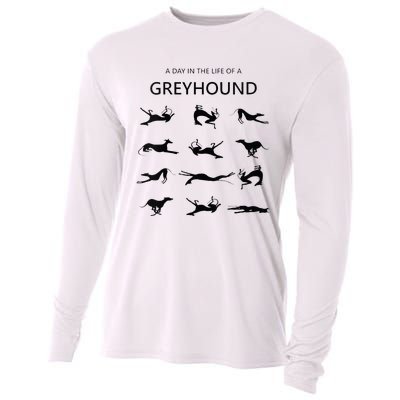 A Day In The Life Of A Greyhound Cooling Performance Long Sleeve Crew