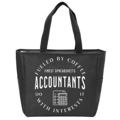 Accountants Do It With Interests Zip Tote Bag