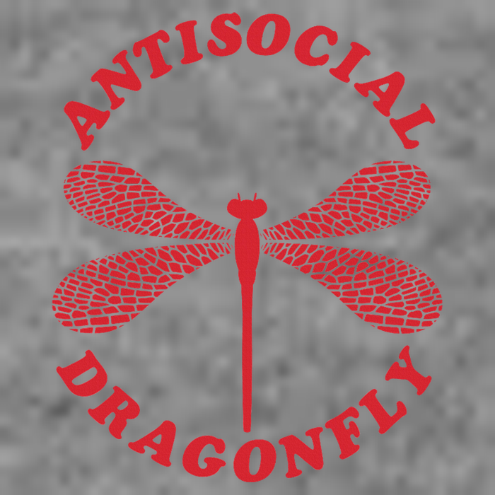 Antisocial Dragonfly Introvert Funny Introversion Humor 7-Panel Snapback Hat