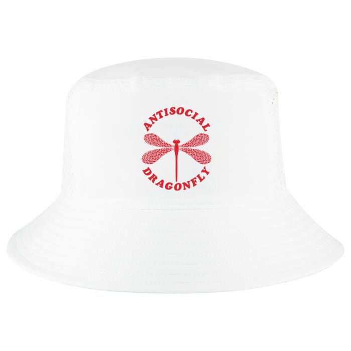 Antisocial Dragonfly Introvert Funny Introversion Humor Cool Comfort Performance Bucket Hat