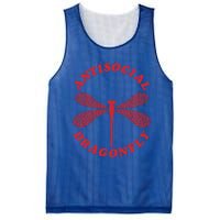 Antisocial Dragonfly Introvert Mesh Reversible Basketball Jersey Tank