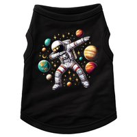 Astronaut Dabbing In Space Cosmic Galaxy Adventure Doggie Tank