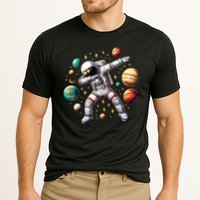 Astronaut Dabbing In Space Cosmic Galaxy Adventure Performance Shirt