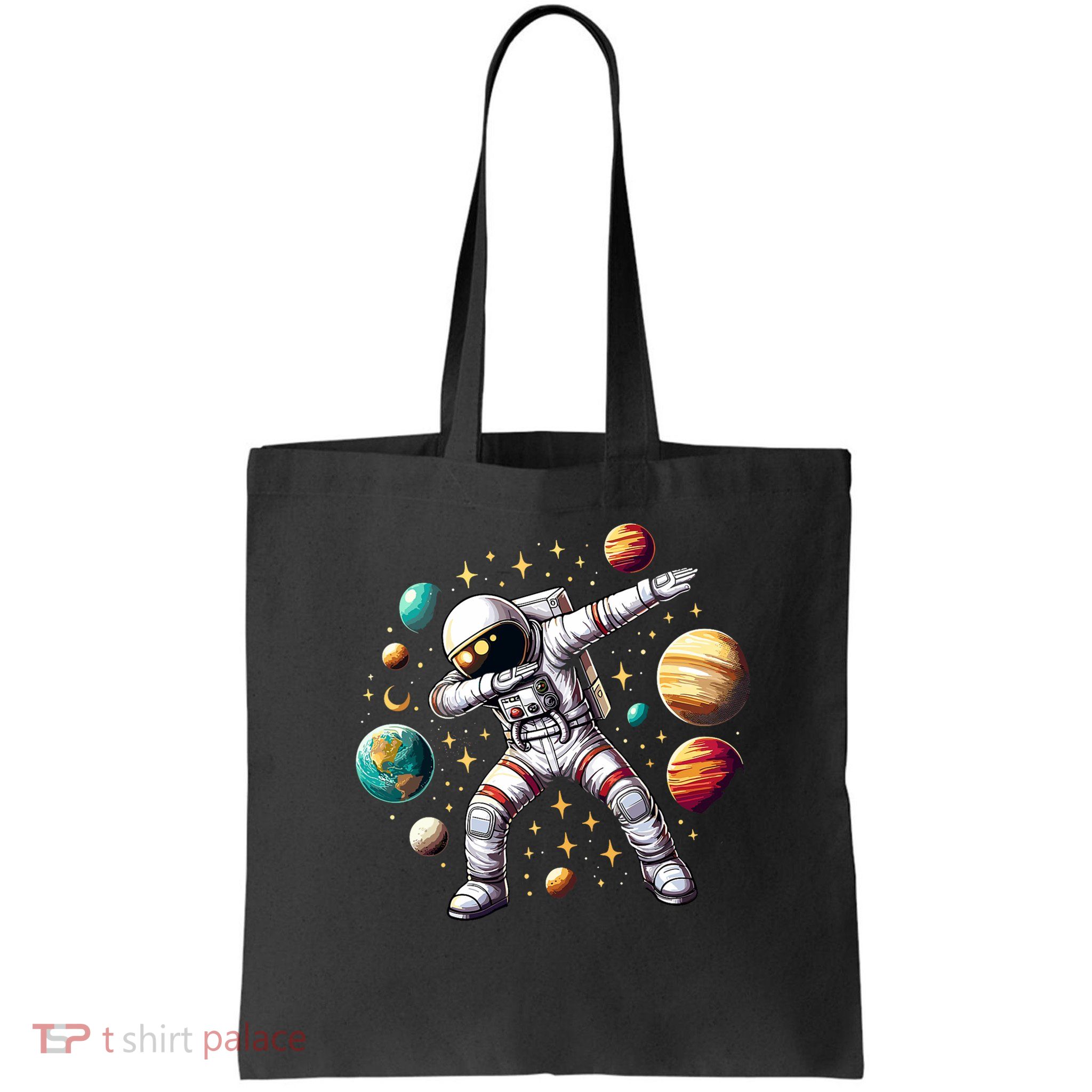 Astronaut Dabbing In Space Cosmic Galaxy Adventure Bag