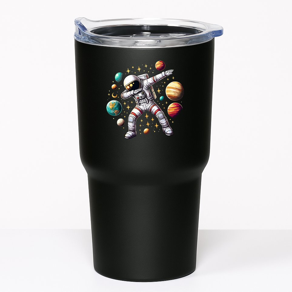 Astronaut Dabbing In Space Cosmic Galaxy Adventure Tumbler