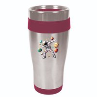Astronaut Dabbing In Space Cosmic Galaxy Adventure 16oz Travel Tumbler