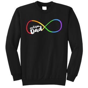 Autism Dad Infinity Symbol Sweatshirt