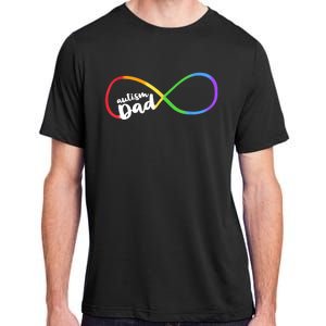 Autism Dad Infinity Symbol Adult ChromaSoft Performance T-Shirt